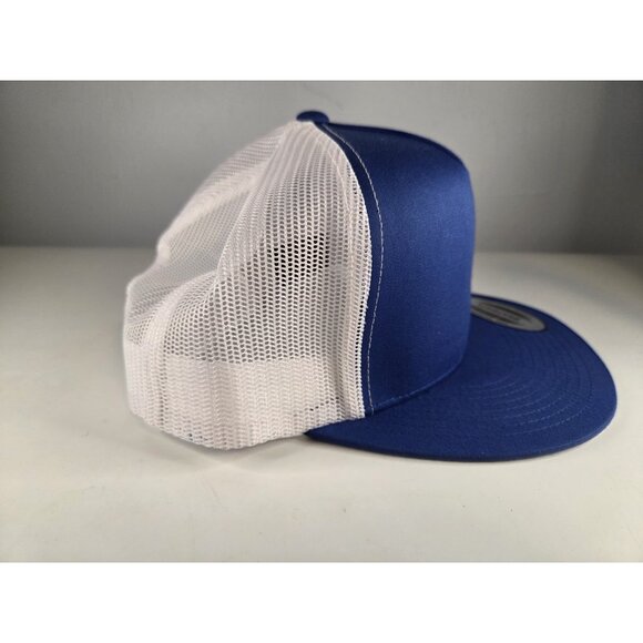 The Classics Yupoong Hat White and Blue Snapback - Picture 4 of 6